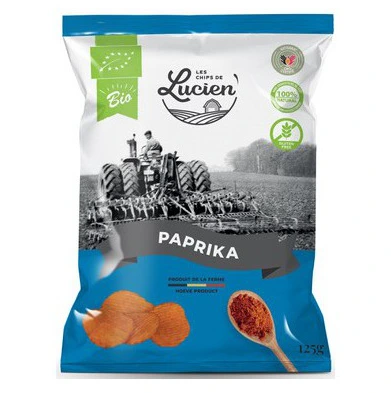 Chips Lucien au paprika (/pce)