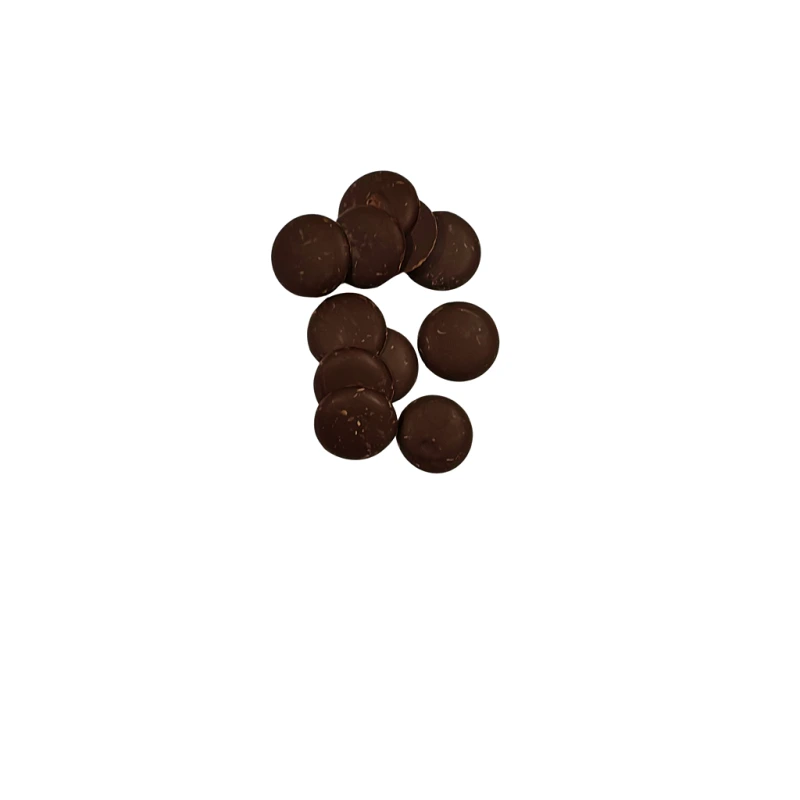Galet de chocolat noir 72% (Nao)